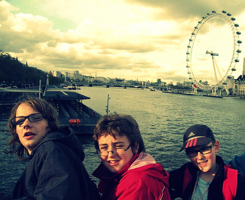 3xJimmy and London Eye